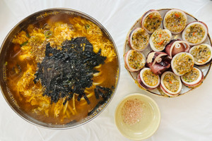 결성면 결성칼국수.