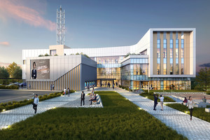 충남교통방송국 건립예상도.