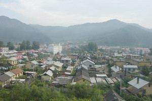 해림시 전경.
