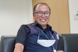 석면광산 위 폐기물매립장 반대 주민대책위원회 사무국장 권혁호 씨.