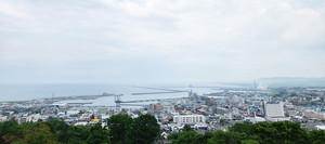 일본 훗카이도 최북단에 위치한 몬베츠시 전경.