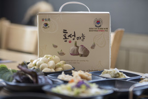홍성지역 대표 특산물 홍성(홍산)마늘.