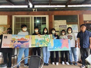 홍동중학교 특성화 교육과정과 연계한 홍동마을학교 수업.