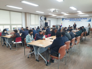 지난해 진행된 홍성군농어업회의소&nbsp;읍‧면순회 간담회 현장.