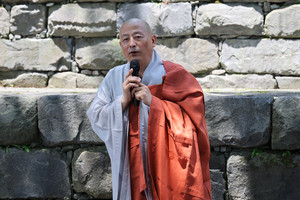 홍성&nbsp;청송사 주지 범상스님.