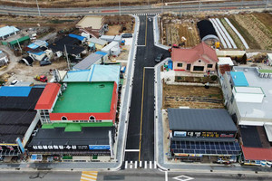 국도 40호와 남당항을 잇는 연결도로.