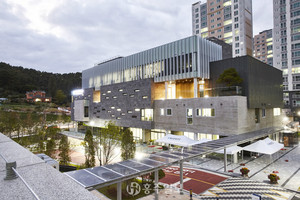 예산군보건소 전경.