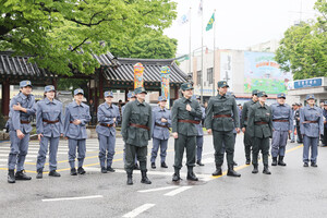 지난 5월 어린이날 큰잔치와 함께 개최된 ‘홍성역사인물축제’에서 역사인물을 주제로 한 퍼포먼스의 한 장면.