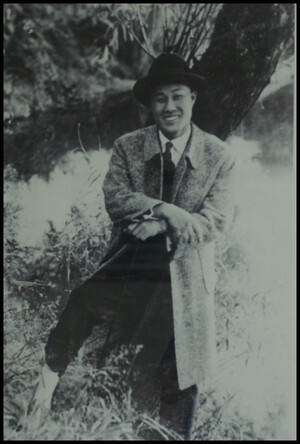 1916년 개성에서 거주할 때의 채만식.
