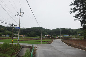 서천 판교 후동리 후동골전경.
