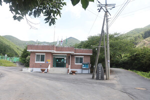 보령 미산면 평라리마을.