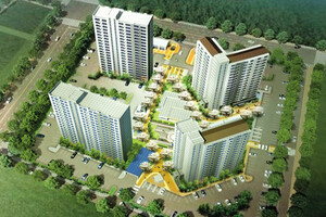 ‘2025년 그린홈 으뜸아파트’로 선정된 LH홍성남장천년나무4단지아파트 조감도.