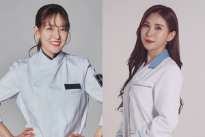 왼쪽부터 쿠킹쇼를 선보일 박은영 셰프와 바비큐 도시락을 기획한 김민지 영양사.&nbsp;개인SNS