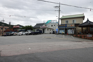 보은 회남면 거교리마을.