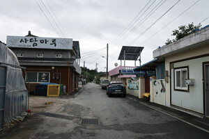 보은 회남면 거교리마을.