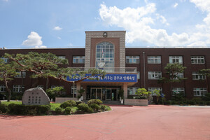 옛 공주고등보통학교 동맹휴학지(현 공주고).