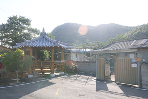 영동군 용화면 여의리마을.