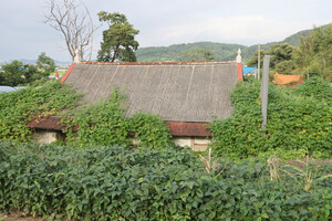 부여 남면 마정5리 곡촌마을 빈집.