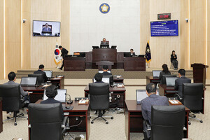예산군의회 본회의장.