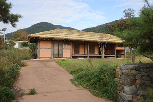 독립운동가 이철원 생가. 뒤에 보이는 주렴산 국수봉에서 횃불독립운동만세가 시작됐다.