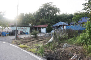 부여 충화면 복금2리마을.