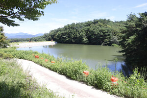 전북 남원 혼불마을 청호저수지.