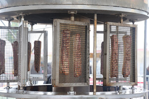 회전목마 바비큐 그릴.