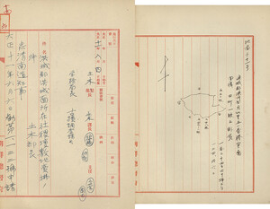 조선총독부 부지매각 자료. 매각 부지로 올려졌으나, 매각을 허락하지 않고 자연 상태로 보존할 것을 지시하는 내용을 확인할 수 있다. 일제강점기 초기, 조선의 옛 사직단 부지를 문화·경관적 가치가 있는 지역으로서 보호 대상으로 지정하려 한 행정적 조치로 홍주사직단은 화를 면한다. 자료=국입중앙박물관 소장