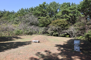 경남 통영 박경리 묘소.