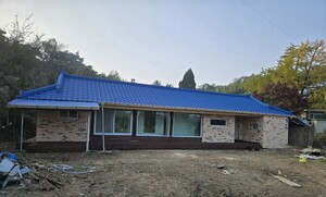 장곡면 신풍리에 위치한 빈집 리모델링 사업 주택의 모습.