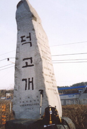 전의면 덕고개 고개비.