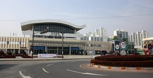 2019년 조치원역사 전경.