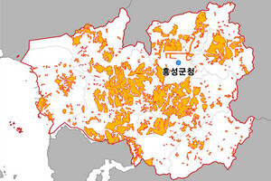 홍성군 성장관리계획도.