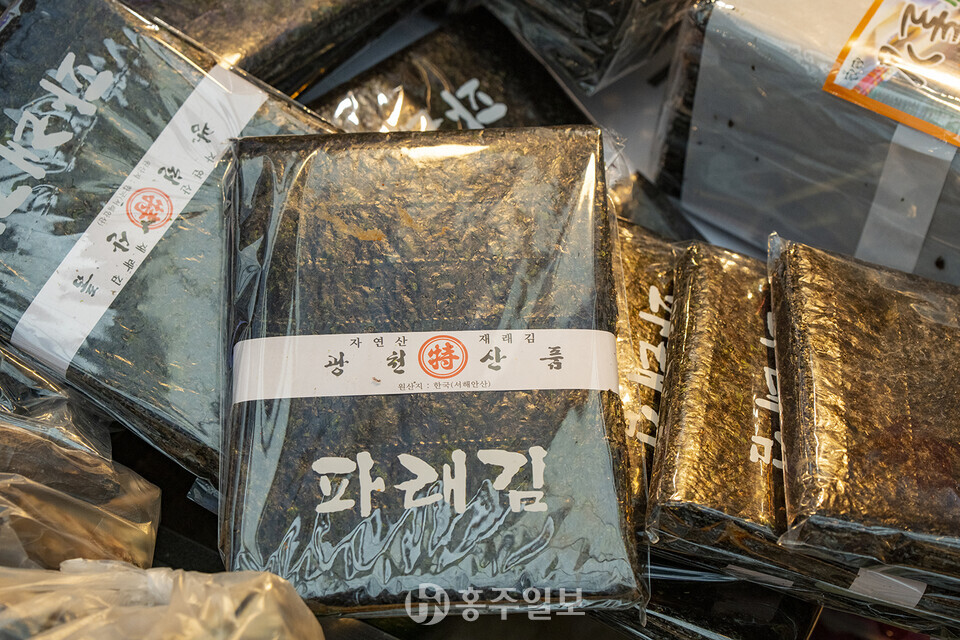 바다의 풍미를 고스란히 담아낸 전통 명품 ‘광천김’.